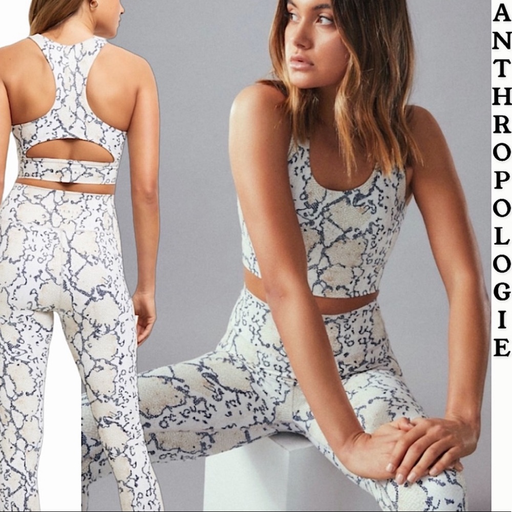 NWT Anthropologie x All Fennix Python Leggings - Picture 1 of 13